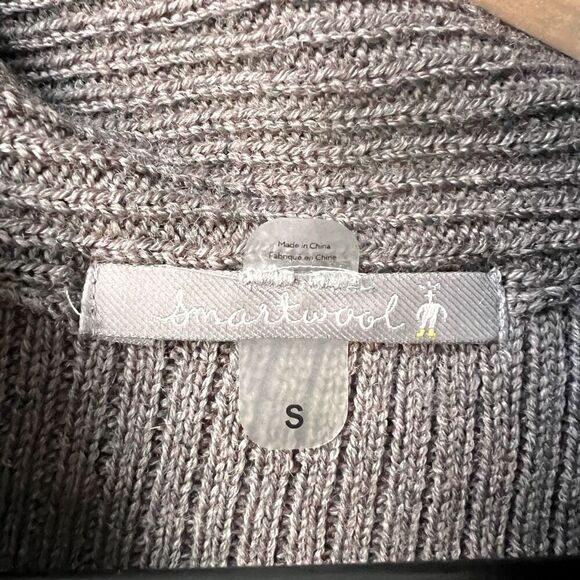 Smartwool 100% Merino Wool Cowl Neck Sweater Size S - Picture 7 of 8